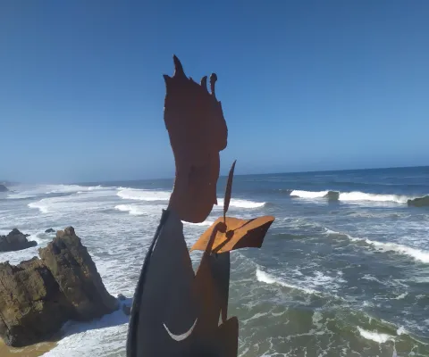 Nos grandes olhos das crianças vê-se o infinito em flor desabrochar